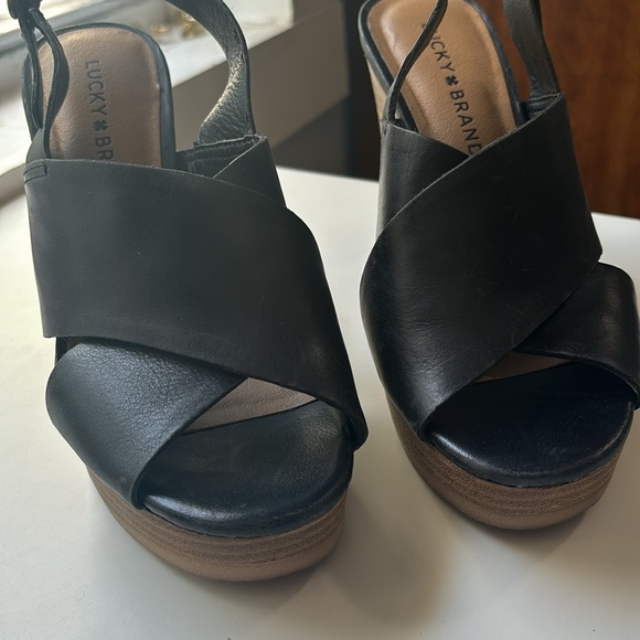 LUCKY BRAND OPEN TOE HEEL - Picture 10 of 10